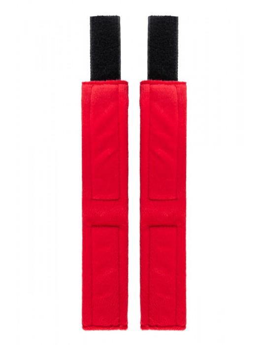 Красно-черные велюровые оковы Anonymo - ToyFa - купить с доставкой в Невинномысске