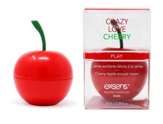 Крем для стимуляции сосков Crazy Love Cherry - 8 мл. - Exsens - купить с доставкой в Невинномысске