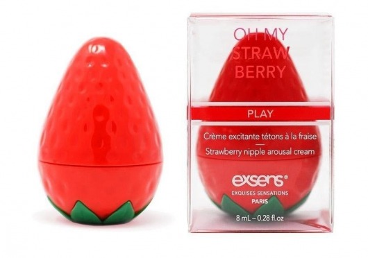 Крем для стимуляции сосков Oh My Strawberry - 8 мл. - Exsens - купить с доставкой в Невинномысске