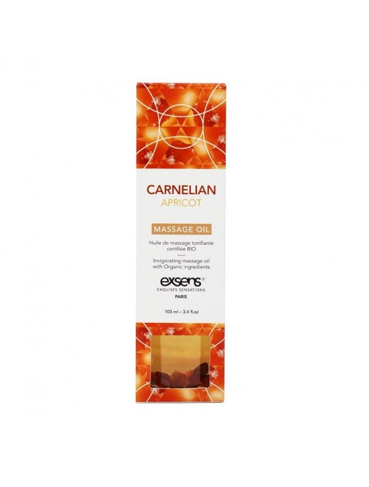 Органическое массажное масло CARNELIAN APRICOT - 100 мл. - Exsens - купить с доставкой в Невинномысске