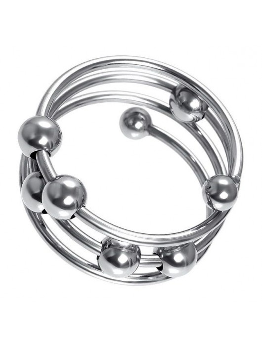 Большое металлическое кольцо под головку пениса - ToyFa - купить с доставкой в Невинномысске