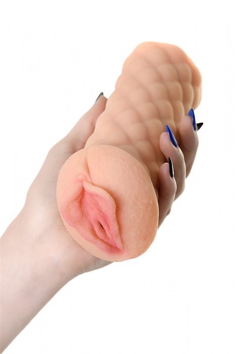 Телесный мастурбатор-вагина Elegance.002 с вибрацией - KOKOS - в Невинномысске купить с доставкой