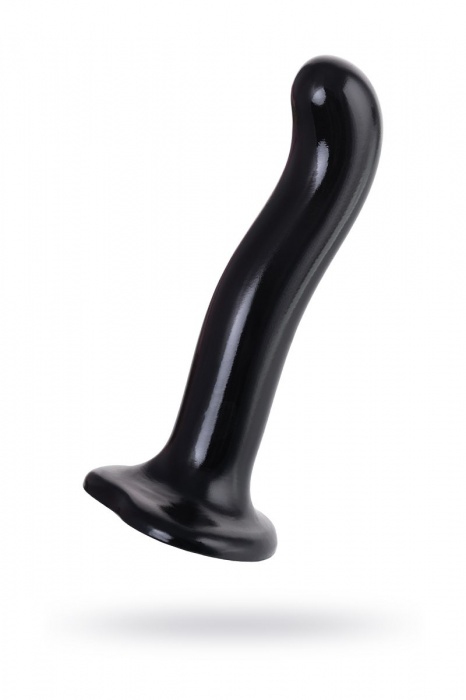 Черный стимулятор для пар P G-Spot Dildo Size L - 19 см. - Strap-on-me - в Невинномысске купить с доставкой