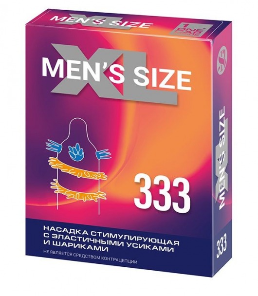 Стимулирующая насадка на пенис MEN SIZE 333 - Sitabella - в Невинномысске купить с доставкой