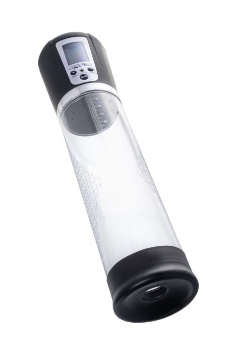 Прозрачная автоматическая помпа для пениса Alrik - Sexus - в Невинномысске купить с доставкой