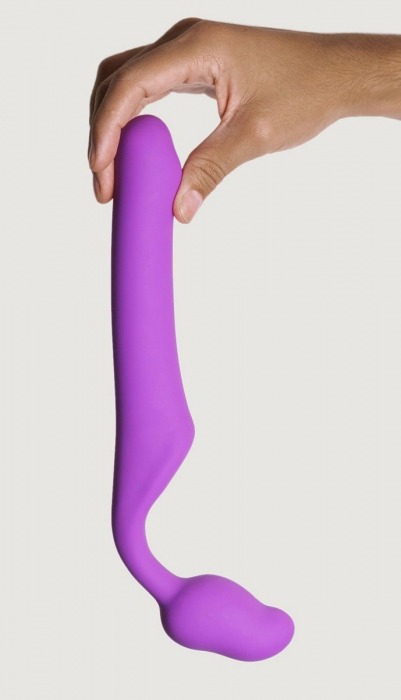 Лиловый безремневой страпон Queens M - Adrien Lastic - купить с доставкой в Невинномысске