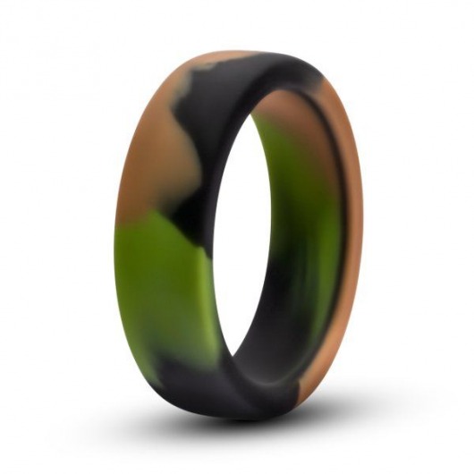 Эрекционное кольцо камуфляжной расцветки Silicone Camo Cock Ring - Blush Novelties - в Невинномысске купить с доставкой