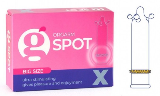 Стимулирующая насадка G-Spot X Big size - Sitabella - купить с доставкой в Невинномысске