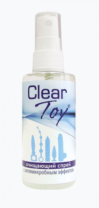 Очищающий спрей Clear Toy с антимикробным эффектом - 100 мл. - Биоритм - купить с доставкой в Невинномысске