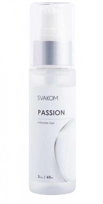Смазка на водной основе Passion Intimate Gel - 60 мл. - Svakom - купить с доставкой в Невинномысске