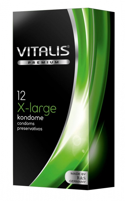 Презервативы увеличенного размера VITALIS PREMIUM x-large - 12 шт. - Vitalis - купить с доставкой в Невинномысске
