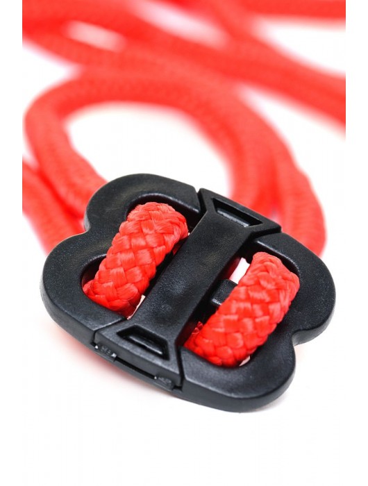 Красные верёвочные оковы на ноги - ToyFa - купить с доставкой в Невинномысске