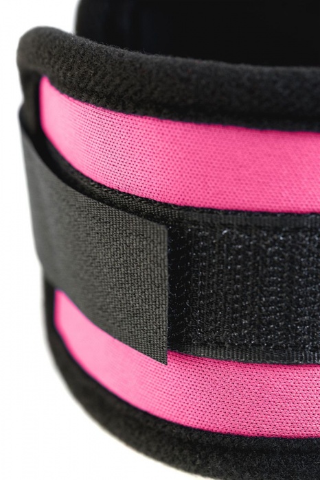 Оковы на ноги из неопрена розового цвета - ToyFa - купить с доставкой в Невинномысске