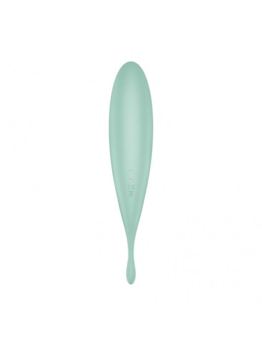 Мятный вибромассажер Twirling Pro+ - Satisfyer