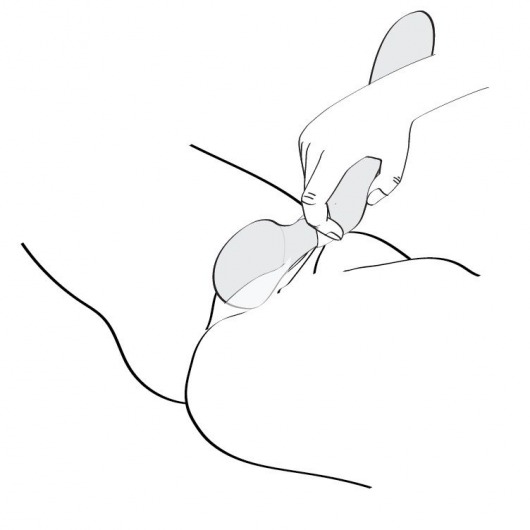 Черный двусторонний вибростимулятор ZOA - 26,5 см. - Shunga