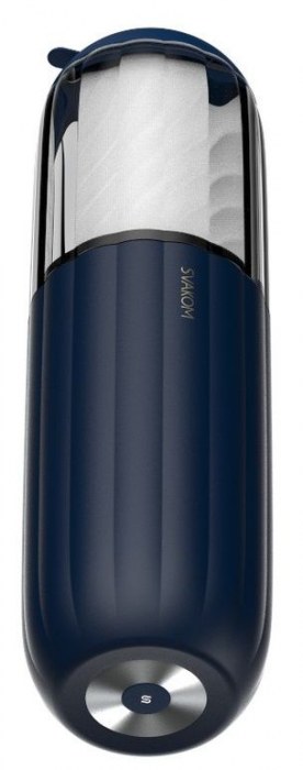 Черно-белый интерактивный мастурбатор Alex Neo 2 - Svakom - в Невинномысске купить с доставкой