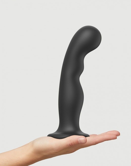 Черная насадка Strap-On-Me Dildo Plug P G size XXL - Strap-on-me - купить с доставкой в Невинномысске