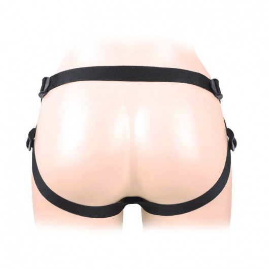 Черные трусики в комплекте с коннектором и насадкой - Notabu - купить с доставкой в Невинномысске