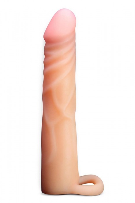 Телесная насадка на пенис Cock Xtender - 17,7 см. - Blush Novelties - в Невинномысске купить с доставкой