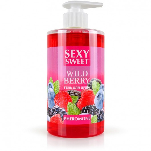 Гель для душа Sexy Sweet Wild Berry с ароматом лесных ягод и феромонами - 430 мл. -  - Магазин феромонов в Невинномысске