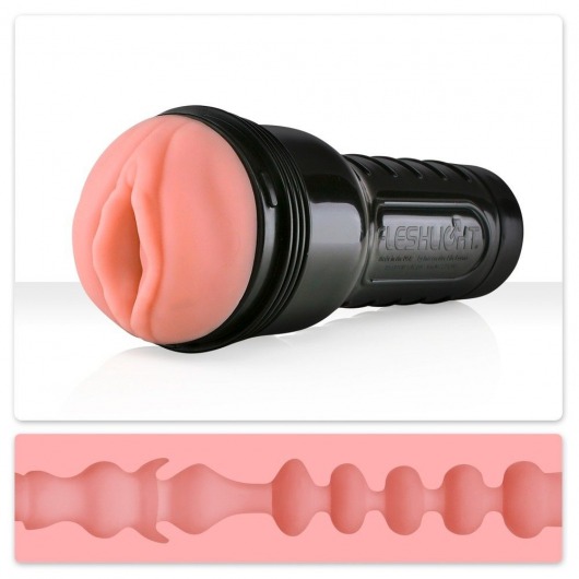 Мастурбатор-вагина Fleshlight - Pink Lady Mini-Lotus - Fleshlight - в Невинномысске купить с доставкой