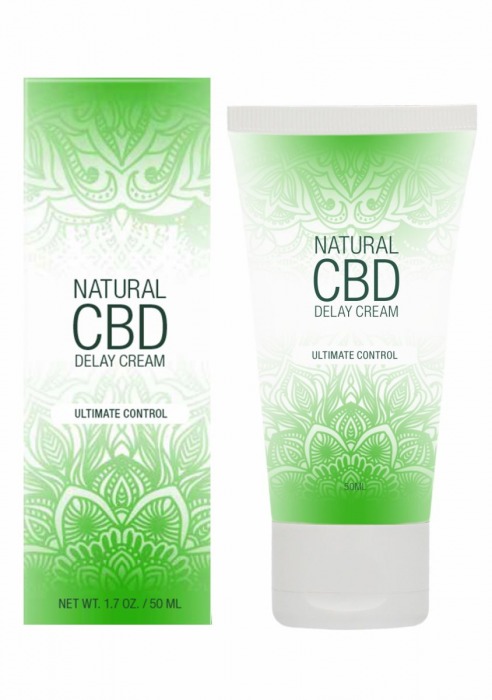 Крем-пролонгатор Natural CBD Delay Cream - 50 мл. - Shots Media BV - купить с доставкой в Невинномысске