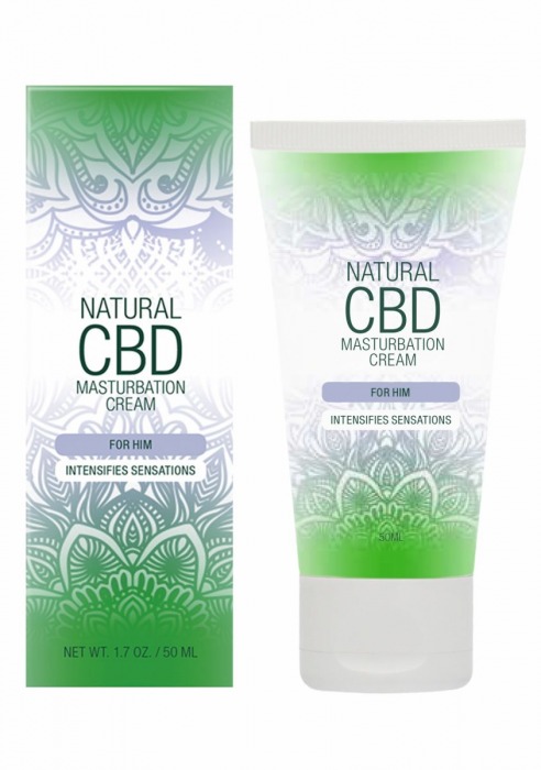 Крем для мастурбации для мужчин Natural CBD Masturbation Cream For Him - 50 мл. - Shots Media BV - купить с доставкой в Невинномысске