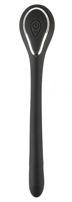 Черный гибкий уретральный стимулятор с вибрацией Vibrating Bendable Dilator - 13,5 см. - Orion - купить с доставкой в Невинномысске