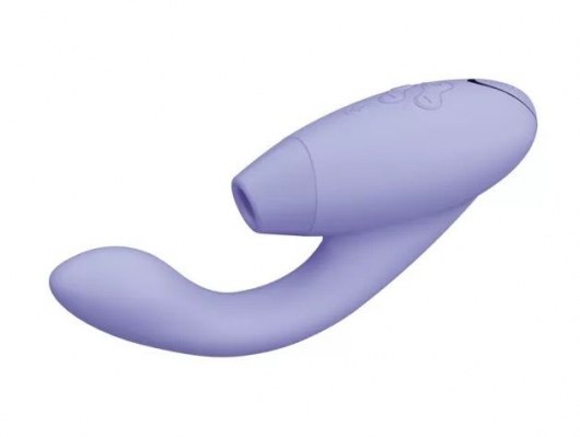 Сиреневый вибратор Womanizer Duo 2 с бесконтактной клиторальной стимуляцией - Womanizer