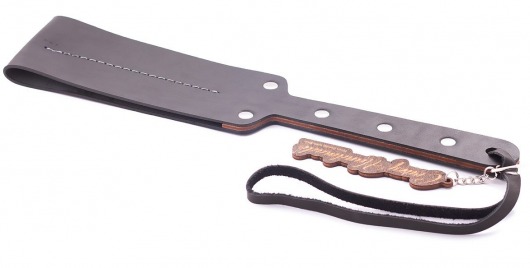 Гладкий мягкий удлиненный пэддл с заклепками - 32 см. - Crazy Handmade - купить с доставкой в Невинномысске