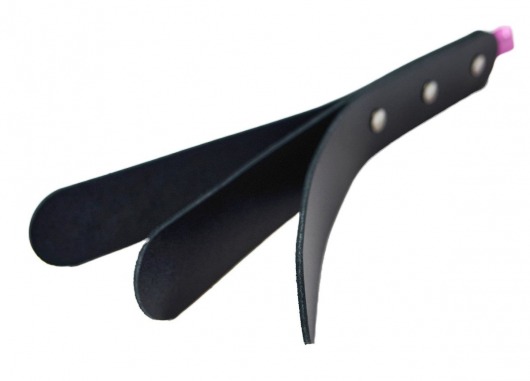 Черный мини-пэддл из трех слоев кожи - Лунный свет - купить с доставкой в Невинномысске