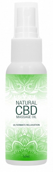 Массажное масло Natural CBD Massage Oil - 50 мл. - Shots Media BV - купить с доставкой в Невинномысске