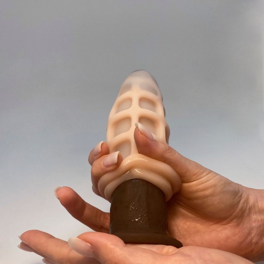 Телесный мастурбатор-ротик Oral Mini Masturbator - Adrien Lastic - в Невинномысске купить с доставкой