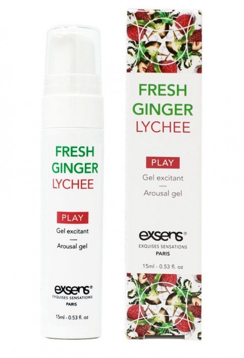 Возбуждающий гель Fresh Ginger Lychee Arousal Gel - 15 мл. - Exsens - купить с доставкой в Невинномысске