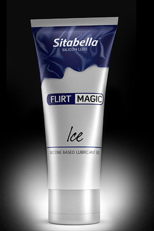 Силиконовая гель-смазка FLIRT MAGIC Ice с лёгким пролонгирующим эффектом - 75 мл. - Sitabella - купить с доставкой в Невинномысске