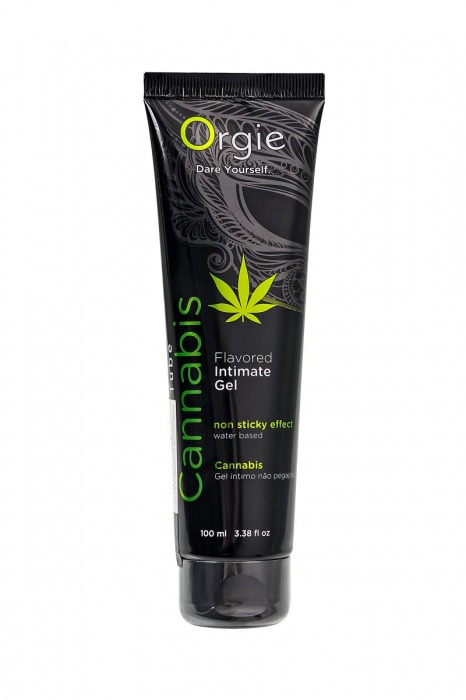 Интимный гель на водной основе ORGIE Lube Tube Cannabis - 100 мл. - ORGIE - купить с доставкой в Невинномысске