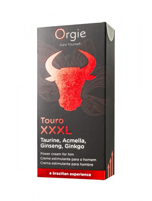 Возбуждающий крем для мужчин ORGIE Touro XXXL - 15 мл. - ORGIE - купить с доставкой в Невинномысске
