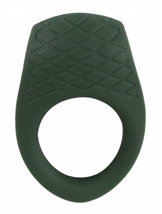 Зеленое эрекционное виброкольцо Luxurious Vibro Cock Ring - Orion - в Невинномысске купить с доставкой