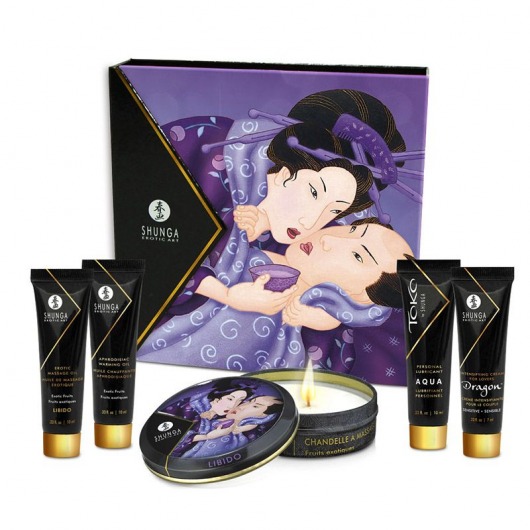 Подарочный набор Geishas secret из 5 предметов - Shunga - купить с доставкой в Невинномысске