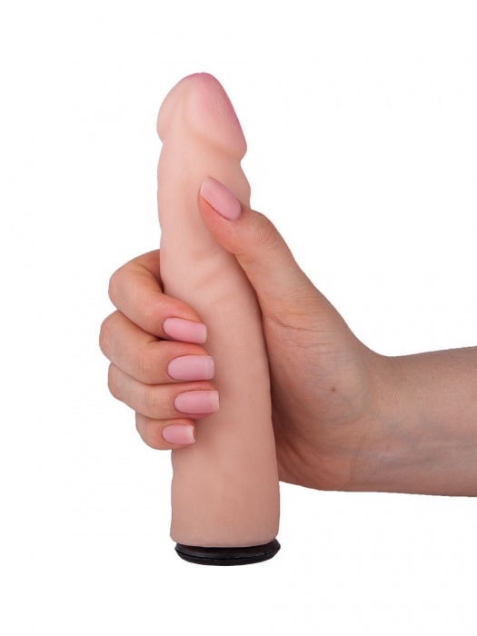 Женский страпон с реалистичной насадкой - 17 см. - LOVETOY (А-Полимер) - купить с доставкой в Невинномысске