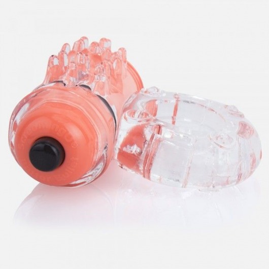 Неоновое оранжевое кольцо на пенис O wow! - Screaming O - в Невинномысске купить с доставкой