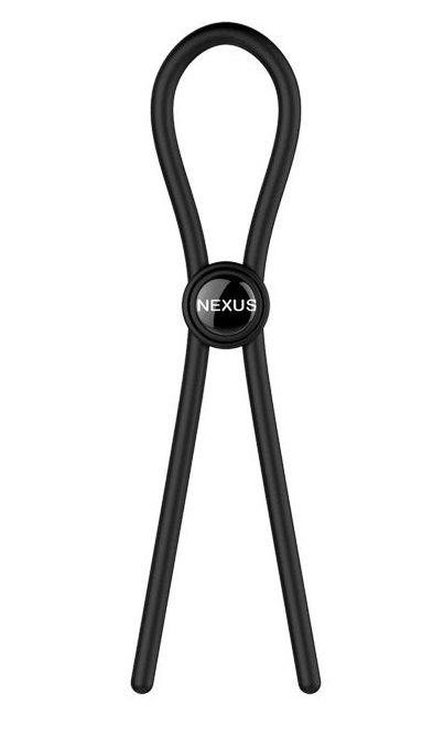 Черное эрекционное лассо Nexus Forge Single - Nexus Range - в Невинномысске купить с доставкой