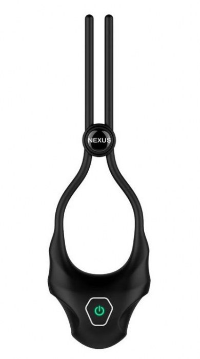 Черное эрекционное лассо с вибрацией Nexus Forge - Nexus Range - в Невинномысске купить с доставкой