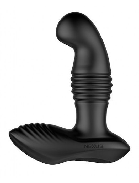 Черный массажер простаты Nexus Thrust с возвратно-поступательными движениями - 13,8 см. - Nexus Range - в Невинномысске купить с доставкой