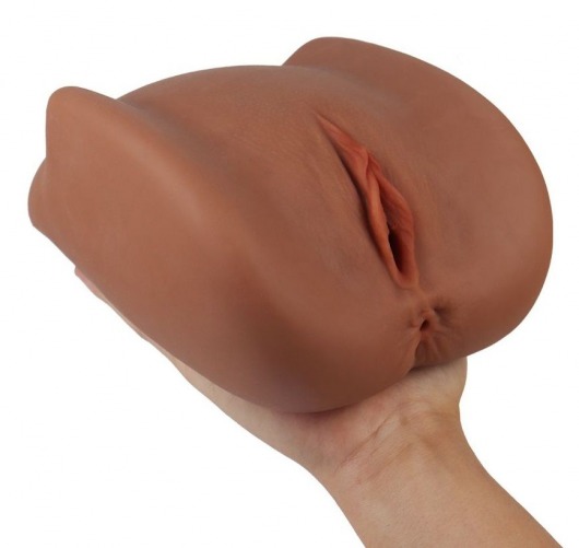 Мастурбатор Black Beauty - вагина и анус - S-HANDE - в Невинномысске купить с доставкой