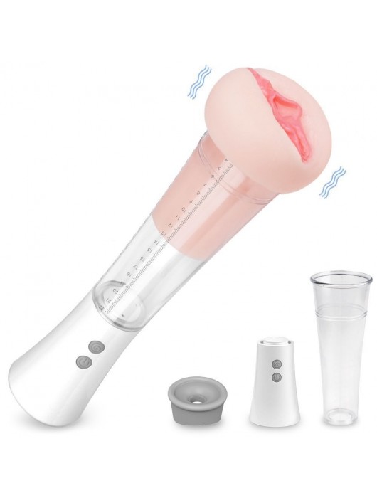 Автоматическая вакуумная помпа с реалистичной мягкой вставкой Max Kit - S-HANDE - в Невинномысске купить с доставкой