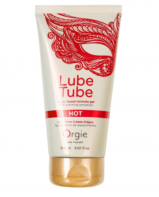 Интимный гель на водной основе Lube Tube Hot с разогревающим эффектом - 150 мл. - ORGIE - купить с доставкой в Невинномысске