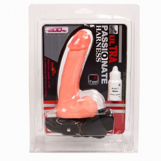 Женский страпон изогнутой формы - 18,3 см. - Baile - купить с доставкой в Невинномысске