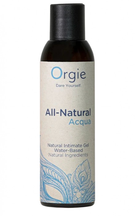 Интимный гель на водной основе Orgie All-Natural Acqua - 150 мл. - ORGIE - купить с доставкой в Невинномысске