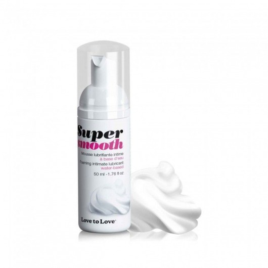 Лубрикант нежнейшая пенка Super Smooth Foaming Intime Lubricant - 50 мл. - Love to Love - купить с доставкой в Невинномысске